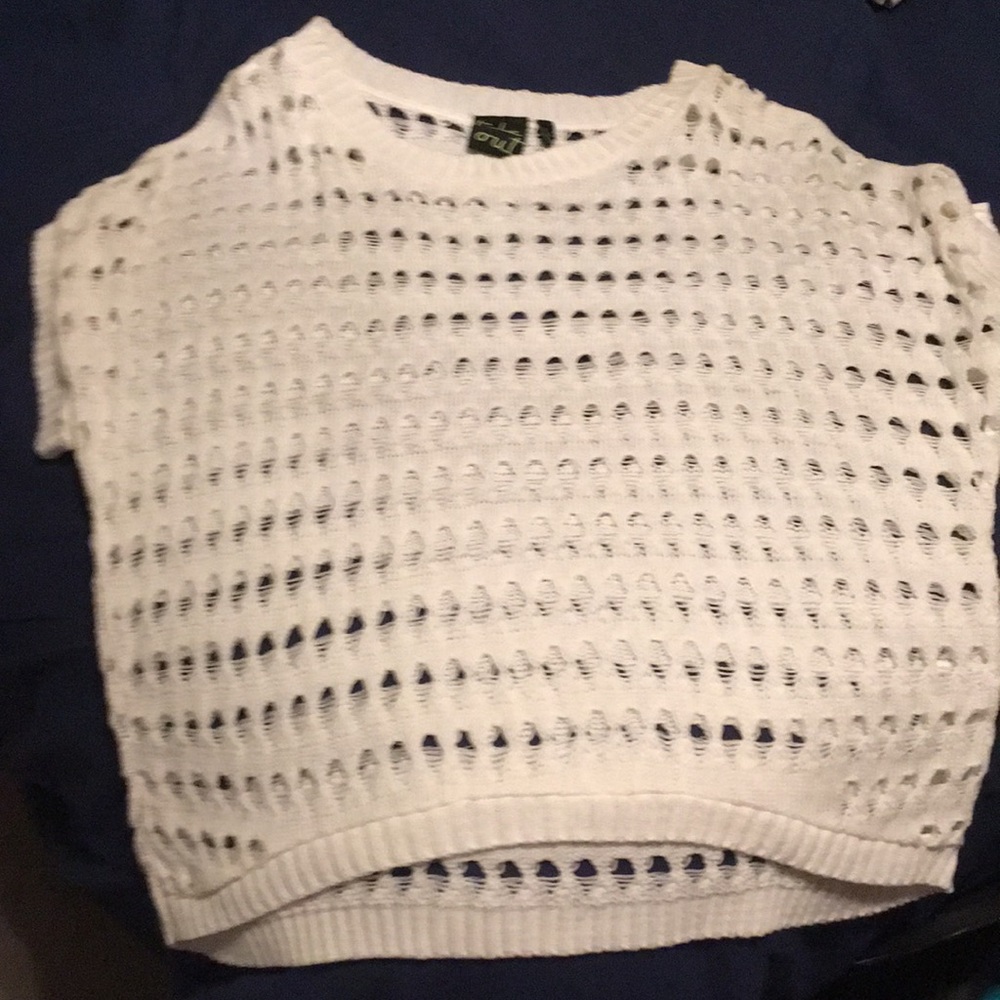 Crop sweater